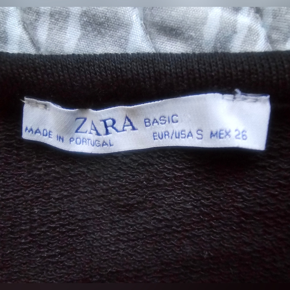 Zara Contrasting Patterned Lightweight Sweater - image 4